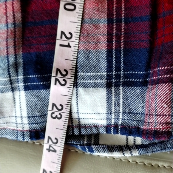 Red, White and Blue Flannel Shirt - Picture 7 of 7